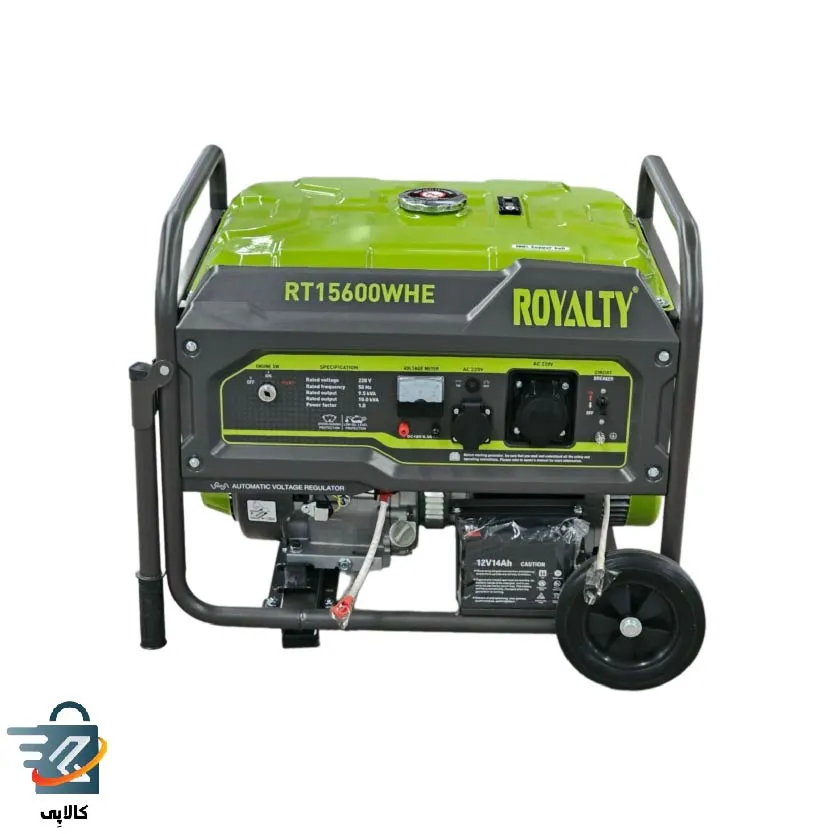 موتور برق ۱۰ کیلو وات بنزینی رویالتی RT15600WHE